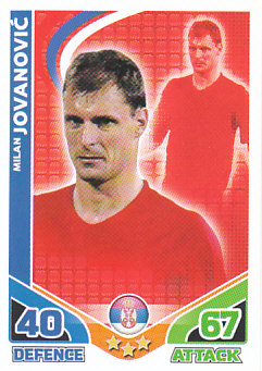 Milan Jovanovic Serbia 2010 World Cup Match Attax #198